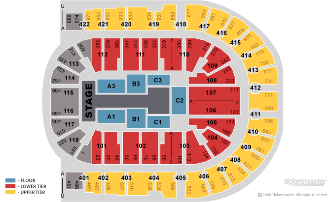 02 Arena Dublin Seating Chart