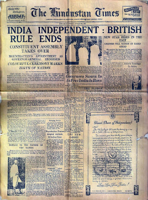 15 August 1947 Day Essay