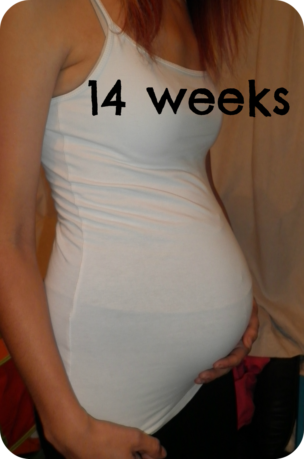 16 Weeks Pregnant Bump First Baby
