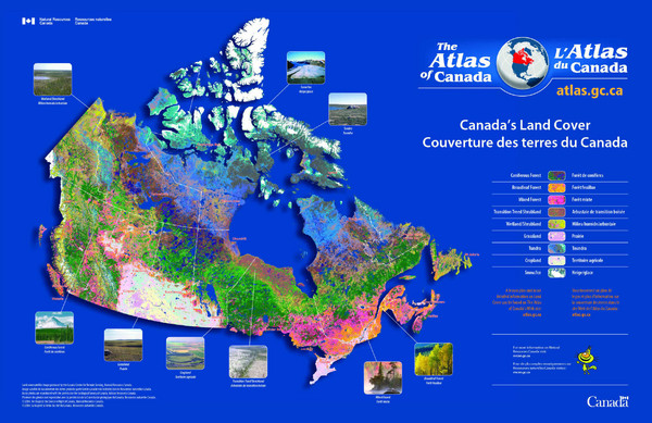 Canada Map In French