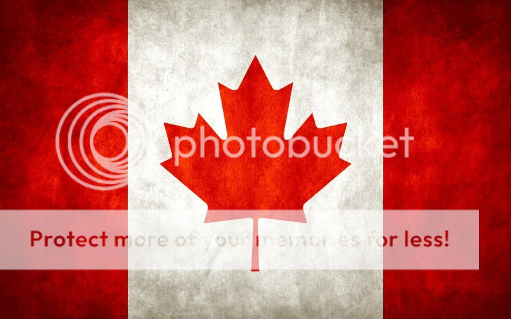 Canadian Flag Image Black And White