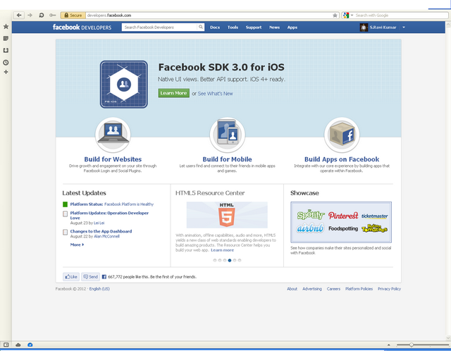 Facebook Login Home Page Desktop