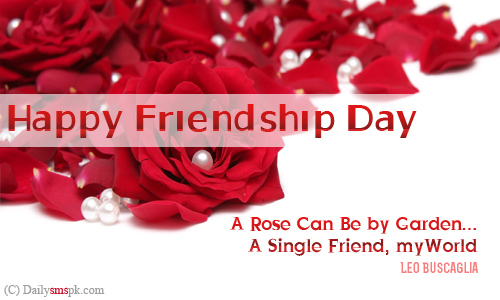 Happy Friendship Day Poems In English
