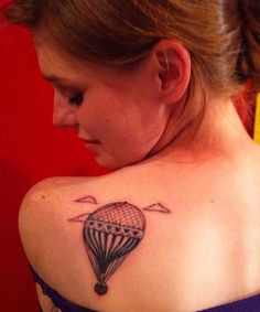 Hot Air Balloon Tattoo Pinterest