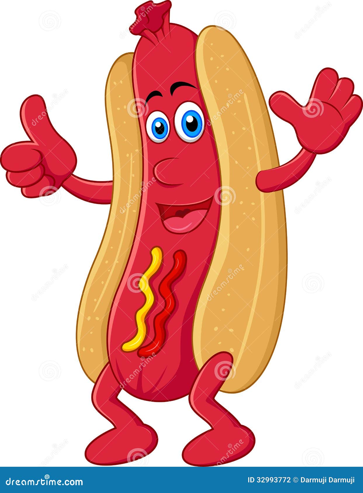 Hot Dog Cartoon Images