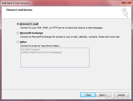 Hotmail Email Settings Outlook