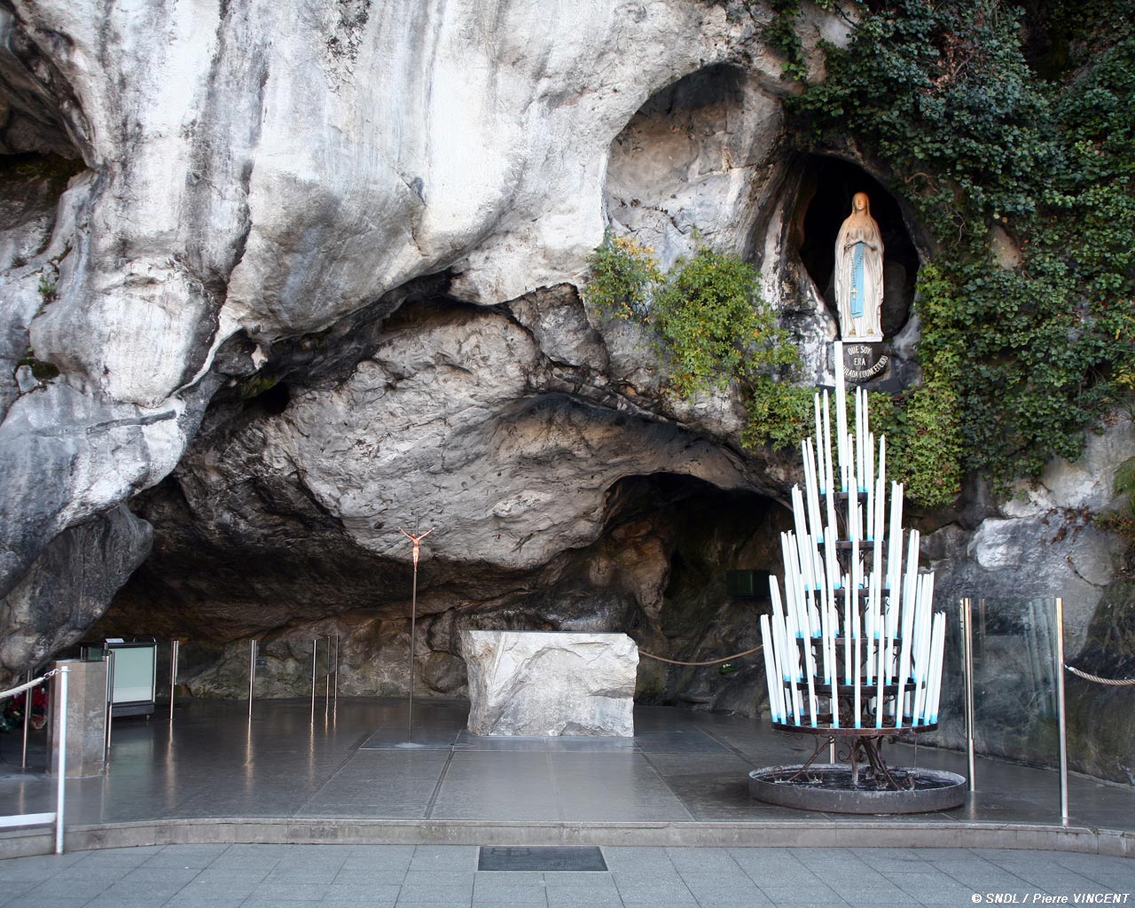 Lourdes France Grotto Water