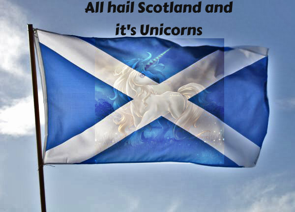 National Animal Of Scotland Unicorn