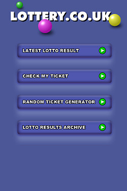 National Lottery Results Checker