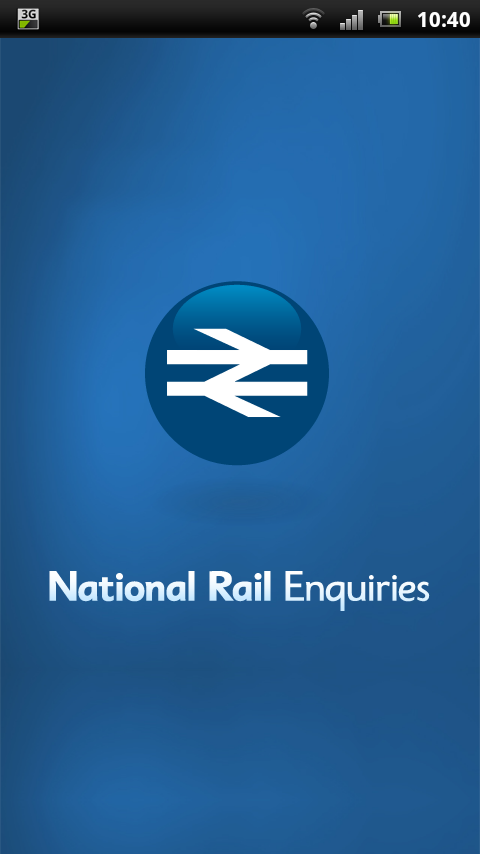National Rail Enquiries App Blackberry