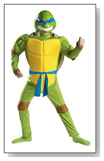 Teenage Mutant Ninja Turtles Leonardo Muscle Toddler Halloween Costume