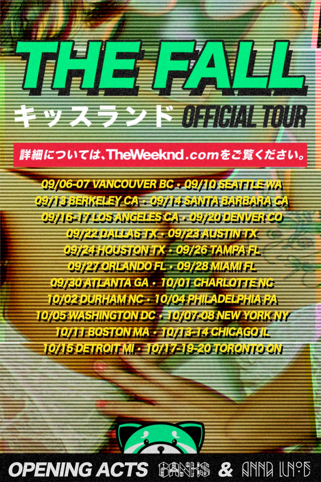 The Weeknd Tour Uk