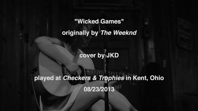 The Weeknd Wicked Games Album Cover